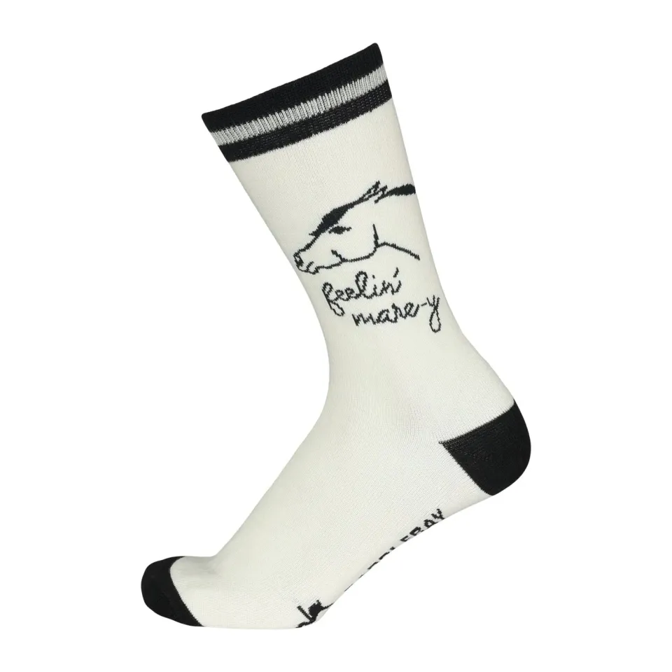 Dapplebay Feelin Mare-y crew sokken Natural one size