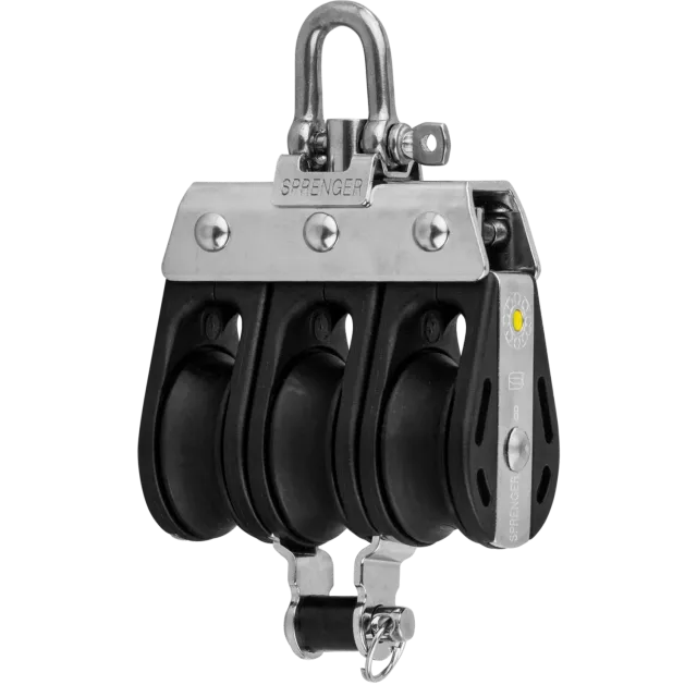 S-Block 3565520000 katrolblok 8 mm 3-schijfs wartel