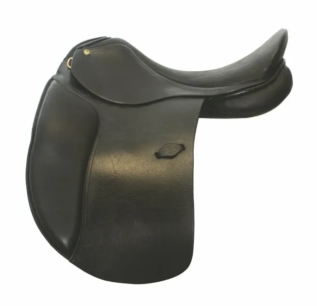 Henri de Rivel Pro dressuurzadel Black buffalo 17