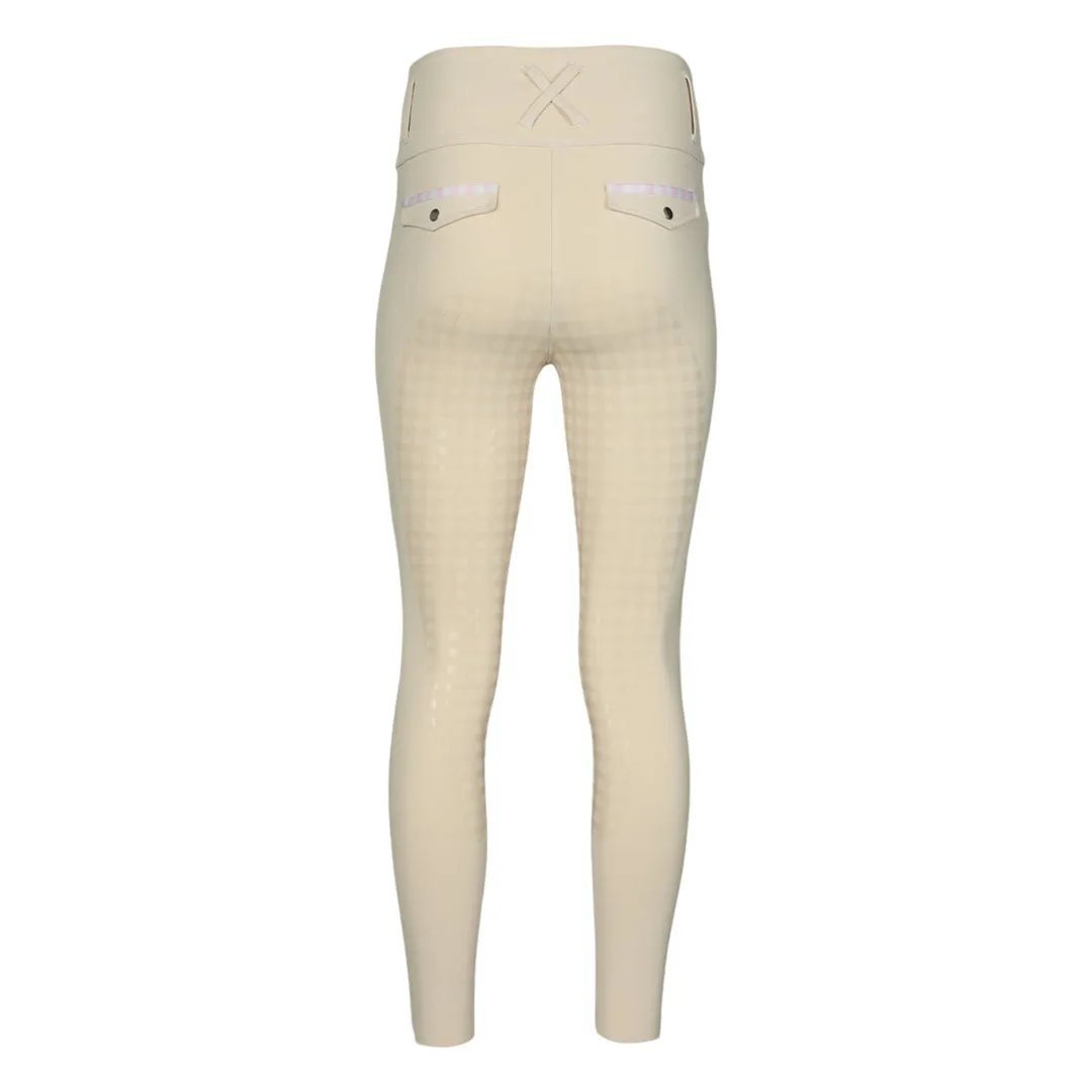Dapplebay Gingham rijlegging full seat tan