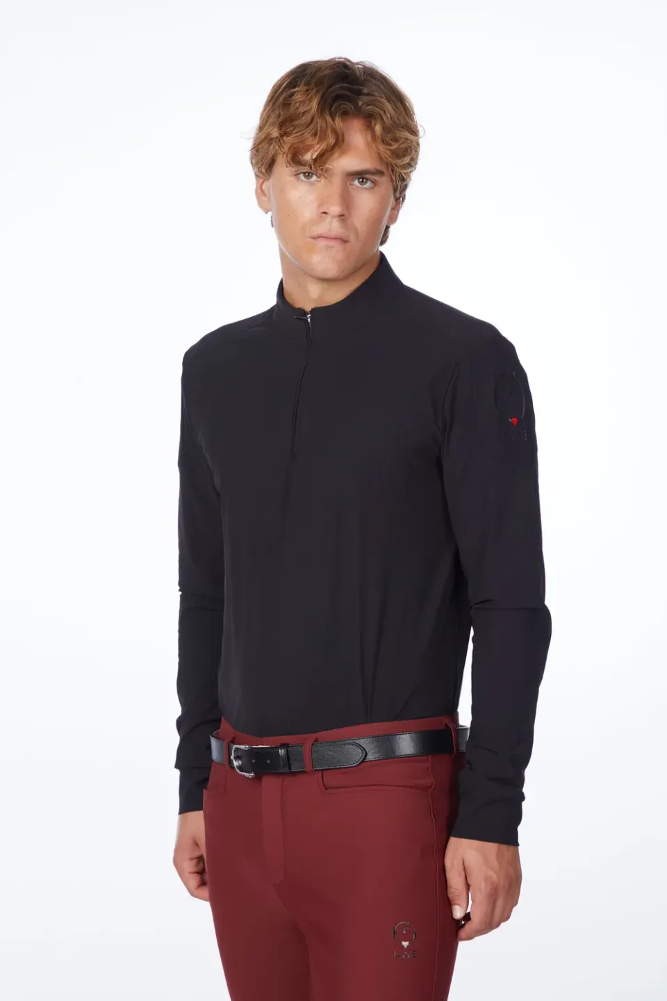 Vestrum Alkes heren trainingsshirt robijnrood