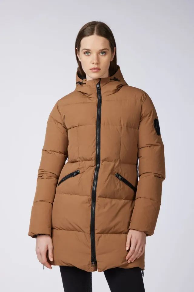Vestrum Minsk dames winterjas dons midilang warm