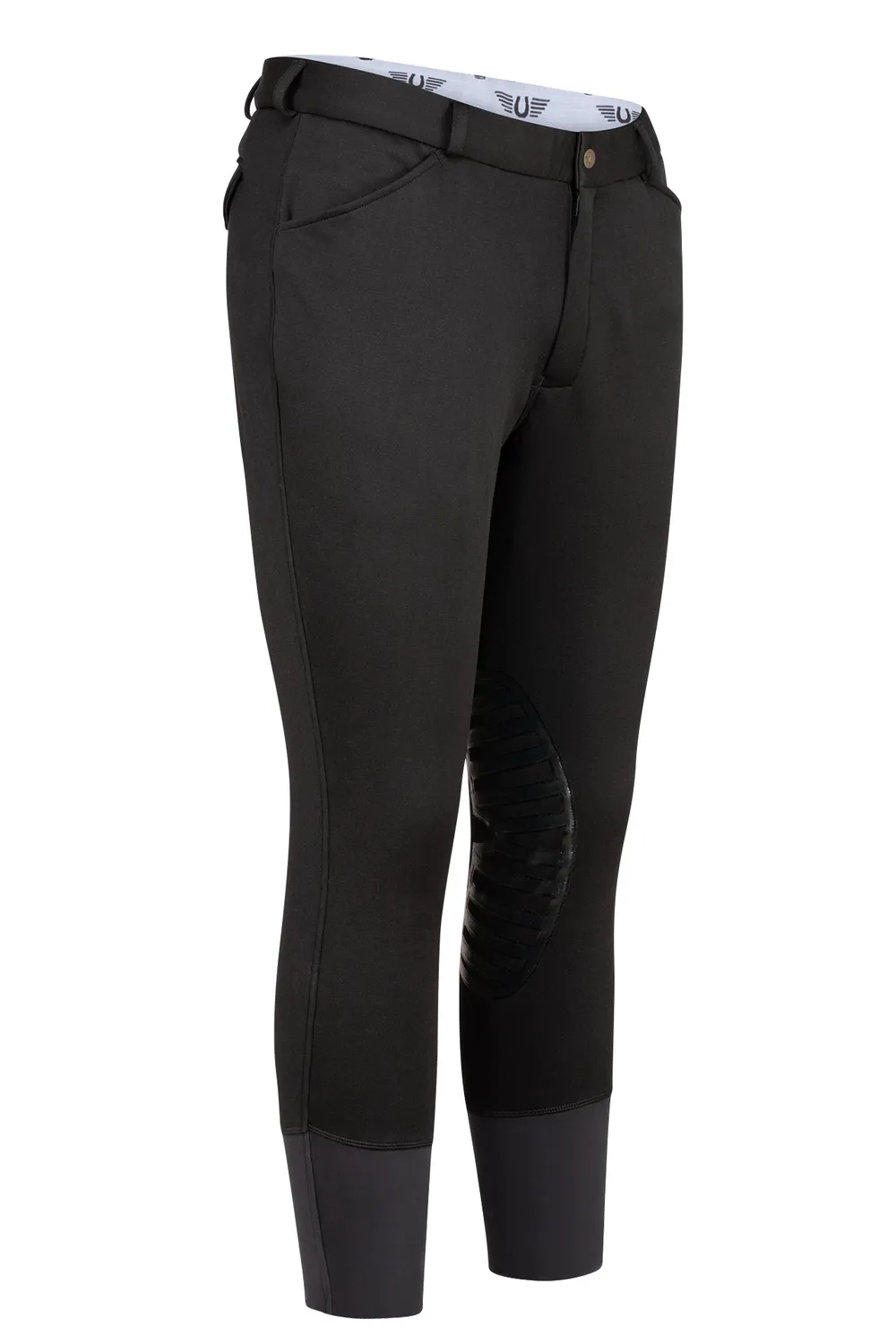 TuffRider Patrol 4 Pockets Unifleece rijbroek zwart winter