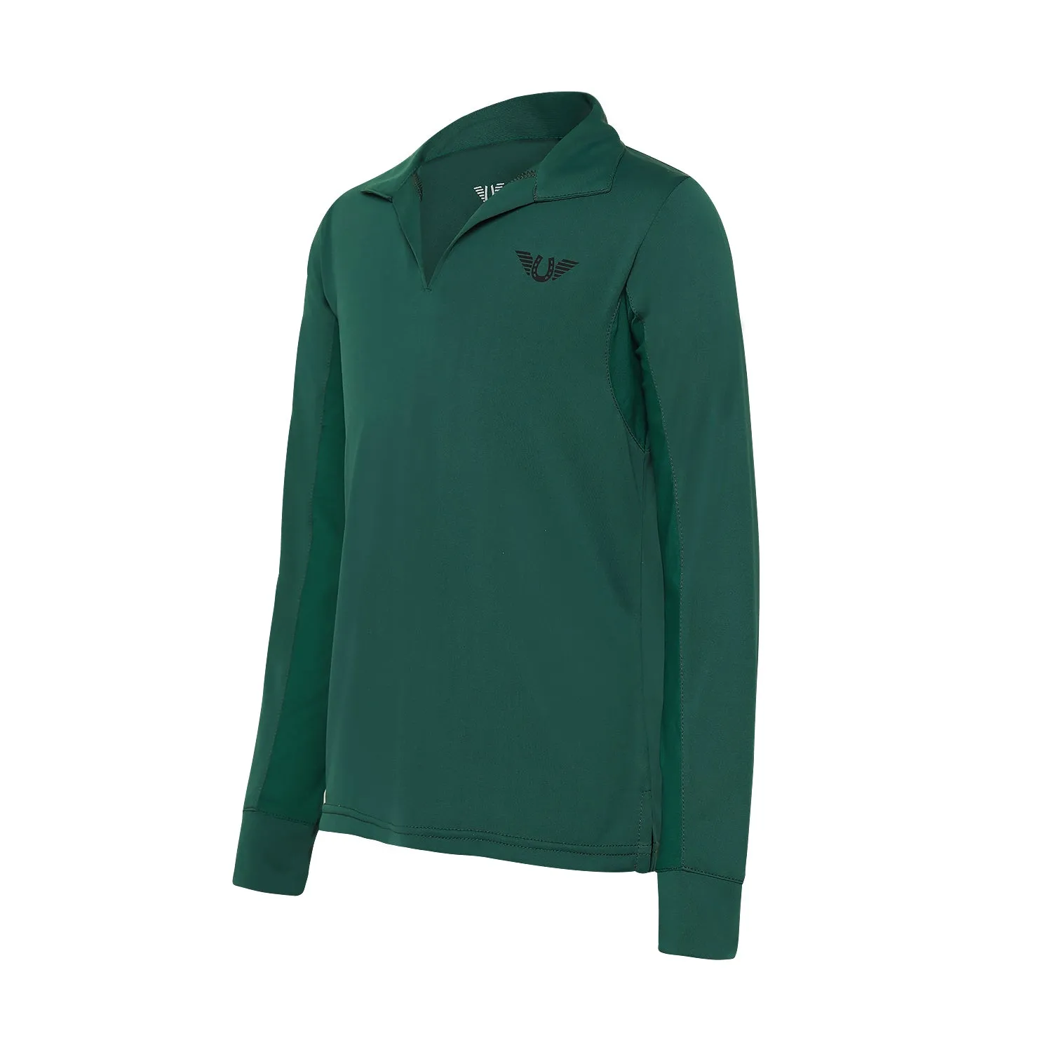 TuffRider Taylor kinder polo lange mouw uv
