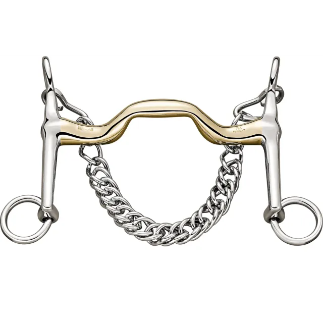 Herm Sprenger KK dressuurkandare 18 mm Sensogan 130 mm