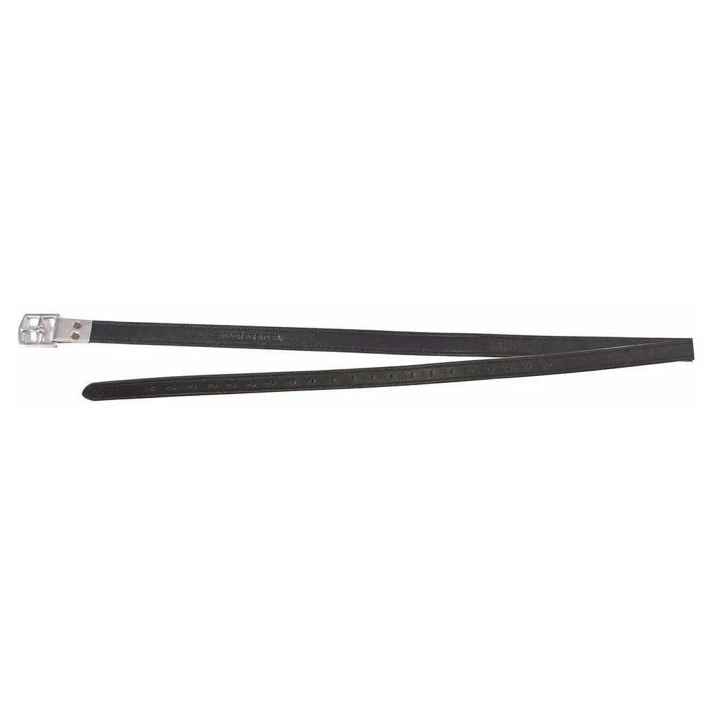 Henri de Rivel Triple Covered Grippy Close Contact beugelriemen zwart 54