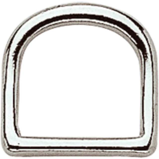 HS Sprenger D-Ring bitring argentan 20 mm gepolijst