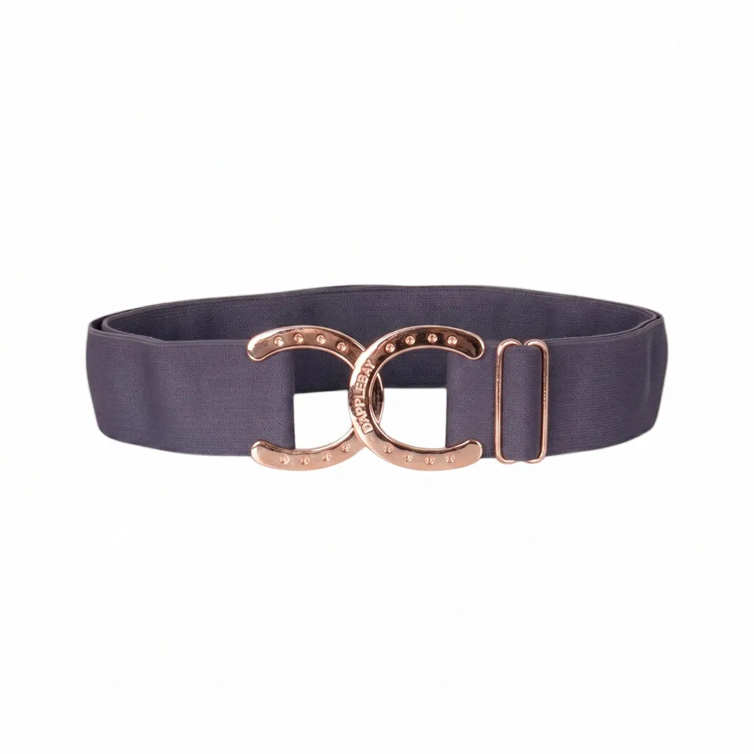 Dapplebay Horse Shoe riem purple dusk