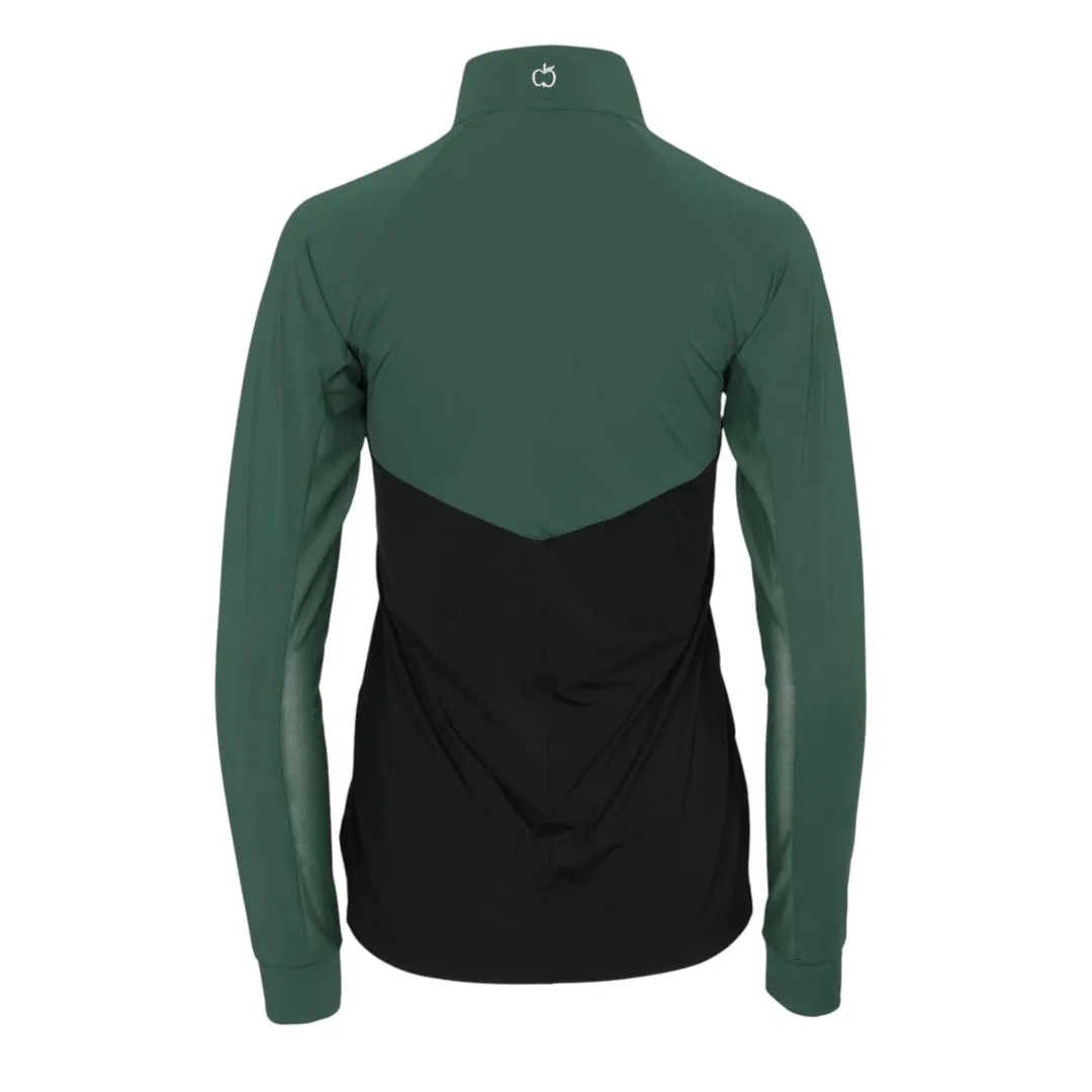 Dapplebay Lady Rijshirt 1/4 Zip Navy/Black Ice-Feel