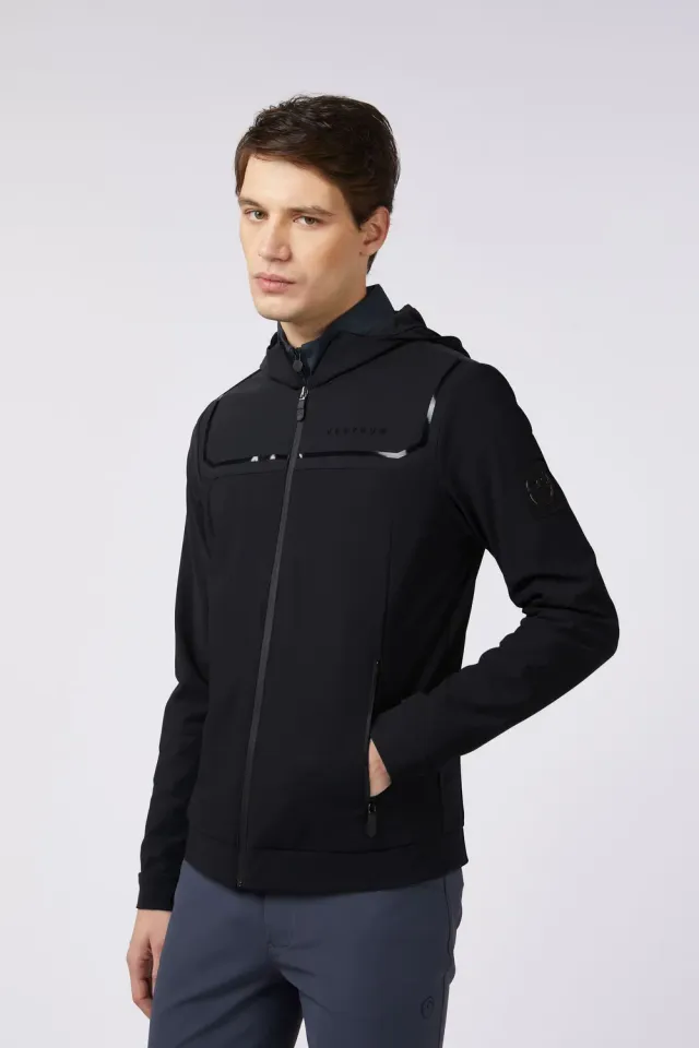 Vestrum Treviri heren softshell jas zwart winter