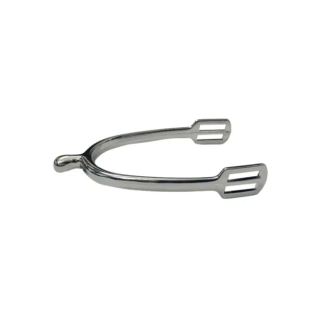 TuffRider Prince of Wales sporen 15mm Silver rvs
