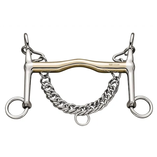 HS Sprenger Kandare 16 mm rechte stang paard