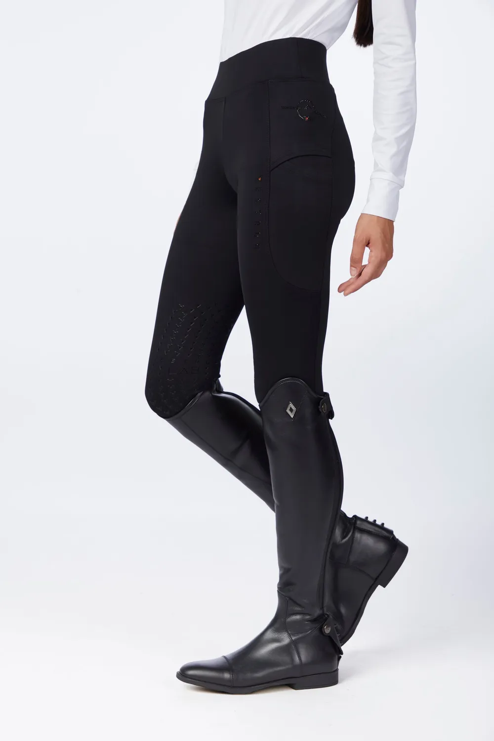 Vestrum Vega rijlegging dames kniegrip hoge taille