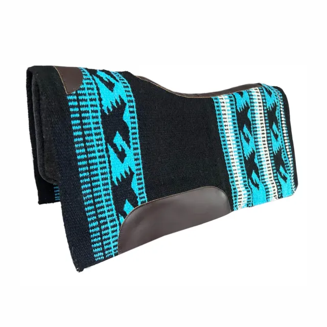 TuffRider Single Weave W001 western zadelpad wol Multi 34x36