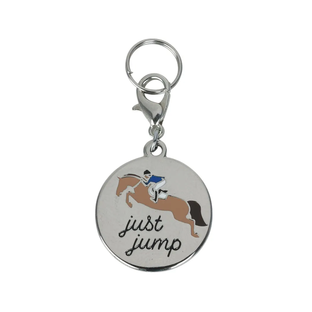 Dapplebay Just Jump hoofdstelbedel one size emaille
