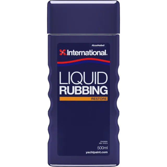 International Liquid Rubbing Polijstmiddel 0,5 L Waxvrij
