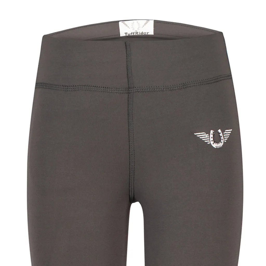 TuffRider Ventilated rijlegging Kinders Charcoal