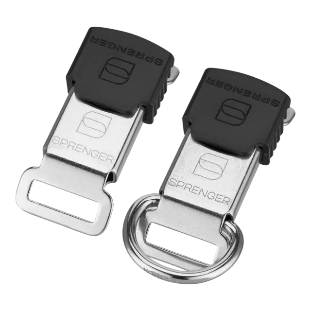 HS Sprenger ClicLock 60150-55 veiligheidssluiting met D-ring 21 mm