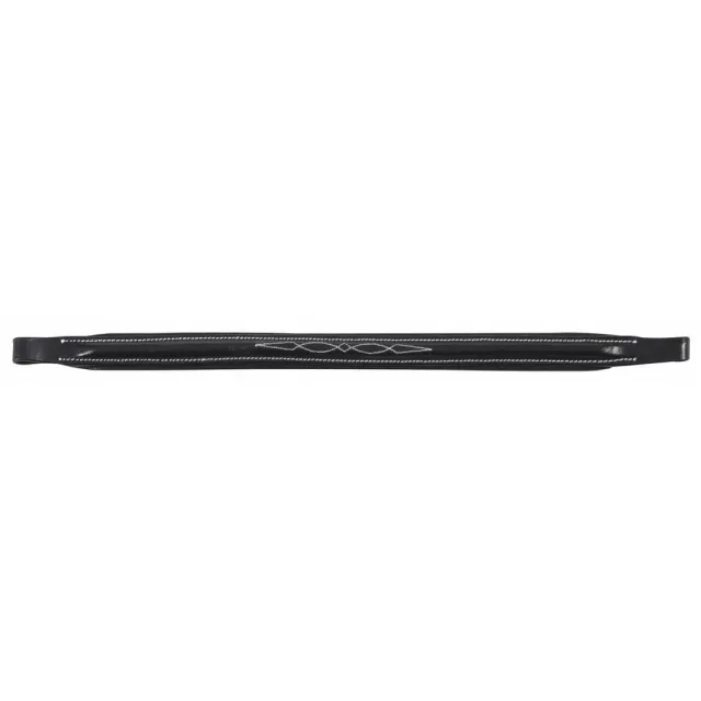 Henri de Rivel Pro Raised Fancy frontriem zwart leer