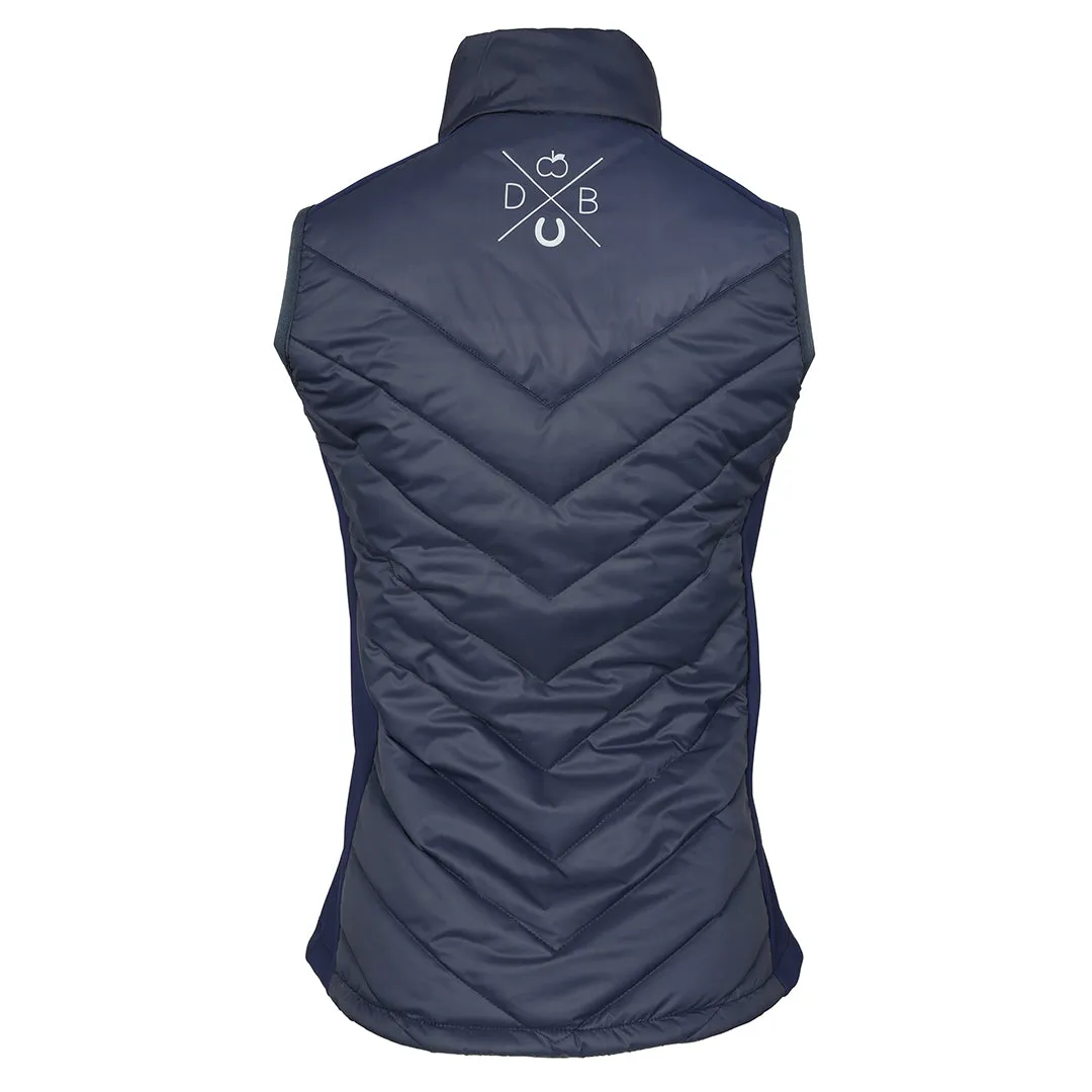 Dapplebay Lady Reversible bodywarmer Navy omkeerbaar