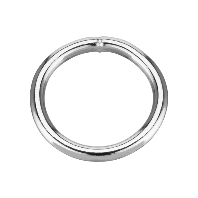 Herm Sprenger Ring gelast RVS roestvrij