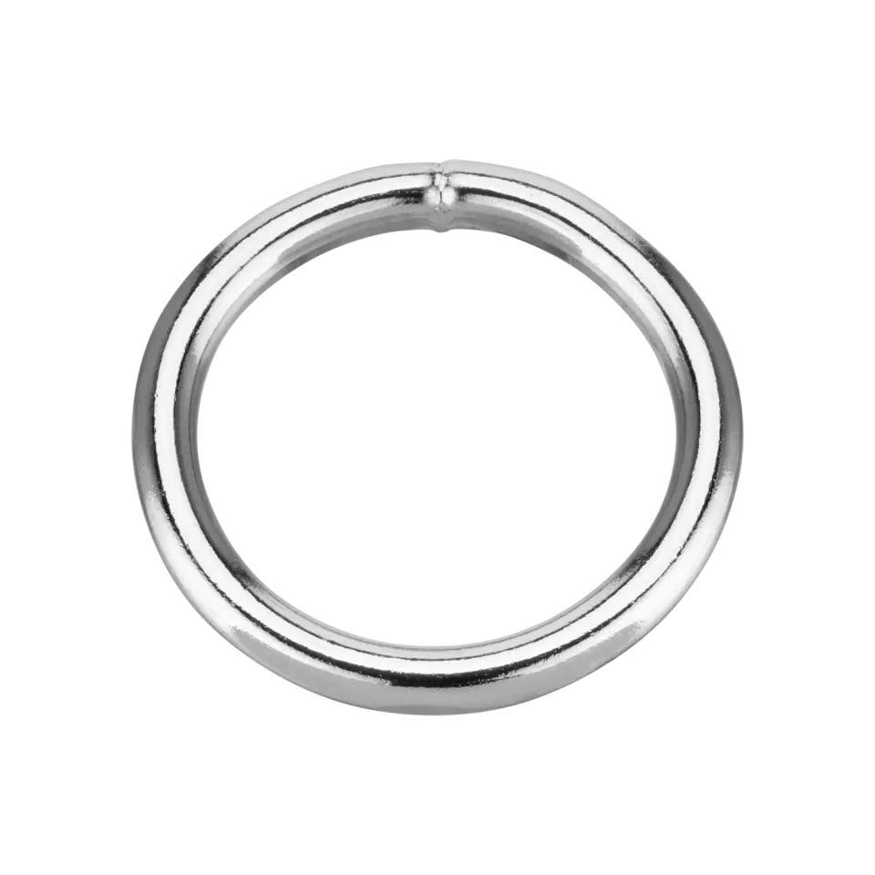 Herm Sprenger Ring gelast RVS roestvrij