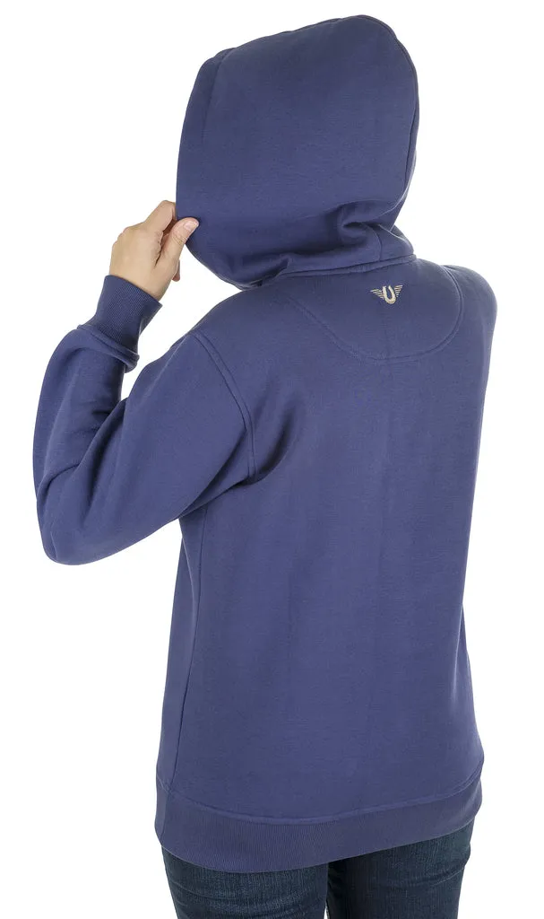 TuffRider Sport hoodie charcoal kangaroo zak katoenmix