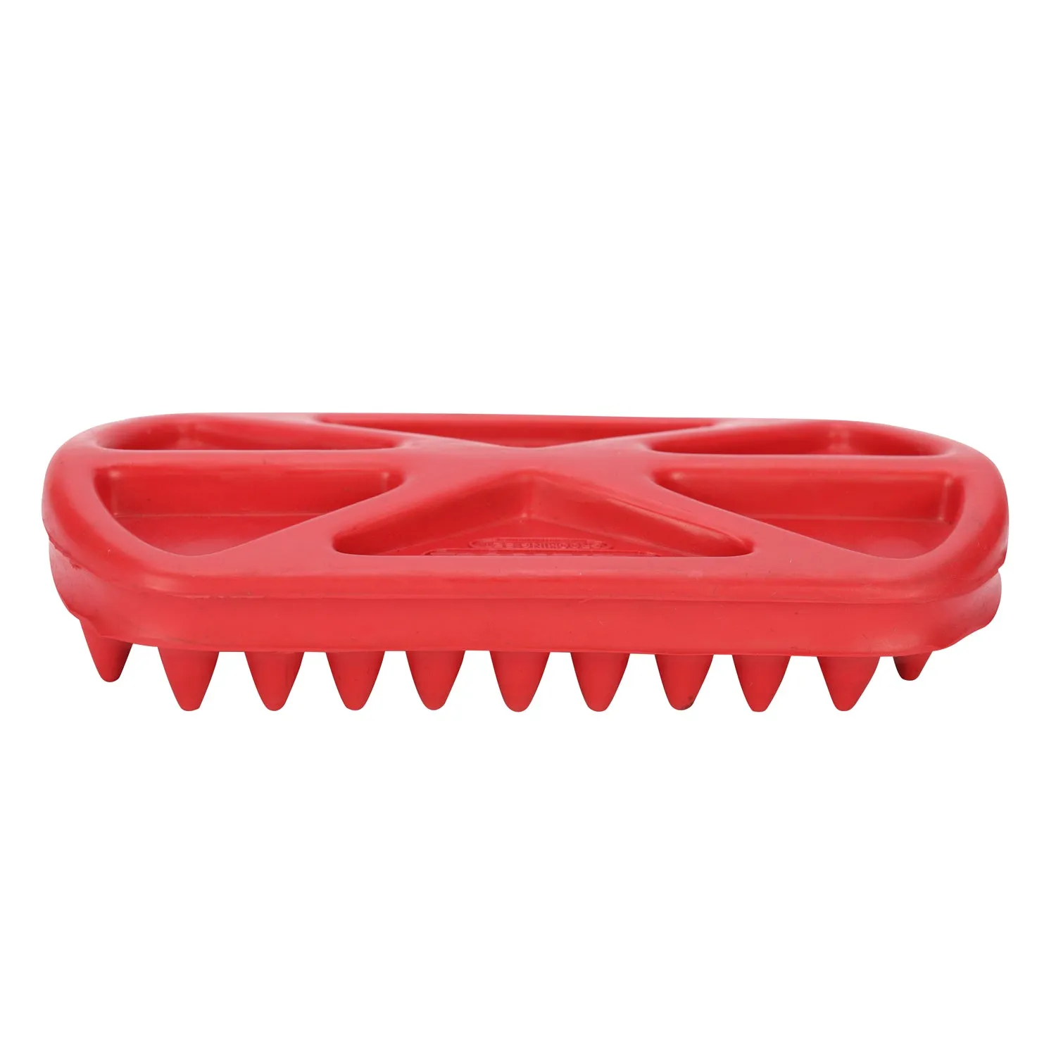 TuffRider Velvet Touch poetsborstel set 2-delig rubber zacht