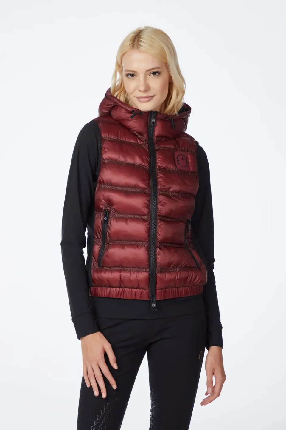Vestrum Chemnitz bodywarmer Dark Mauve ecodown