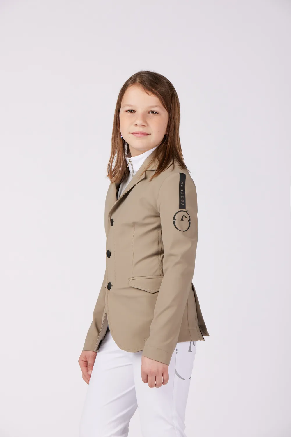 Vestrum Parma meisjes wedstrijdjasje TK blue navy/black