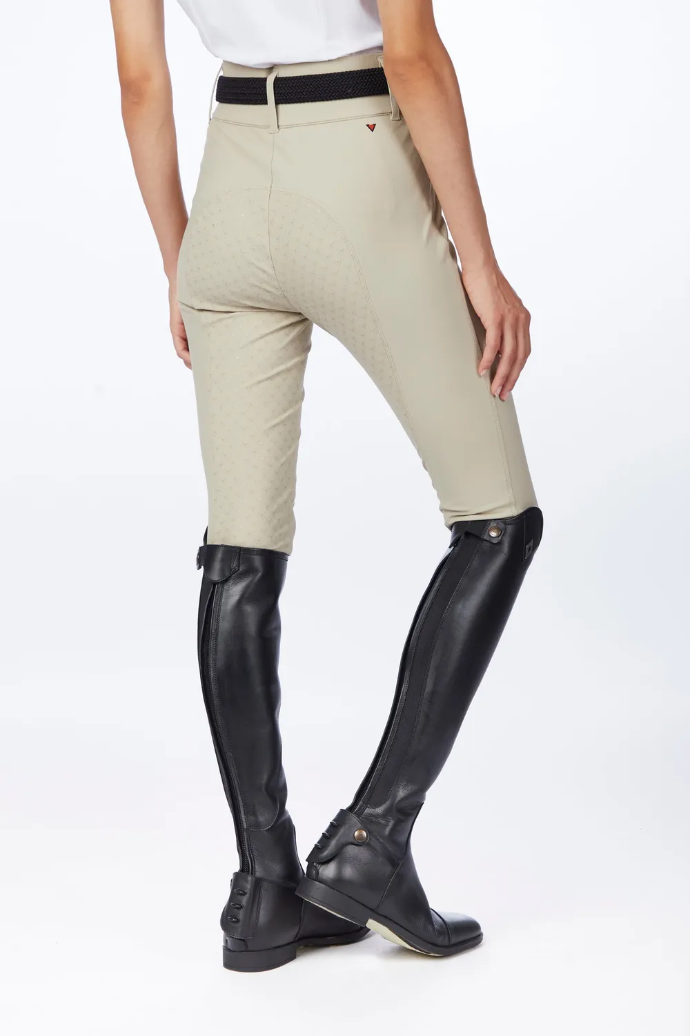 Vestrum Bellatrix rijbroek full grip black high waist