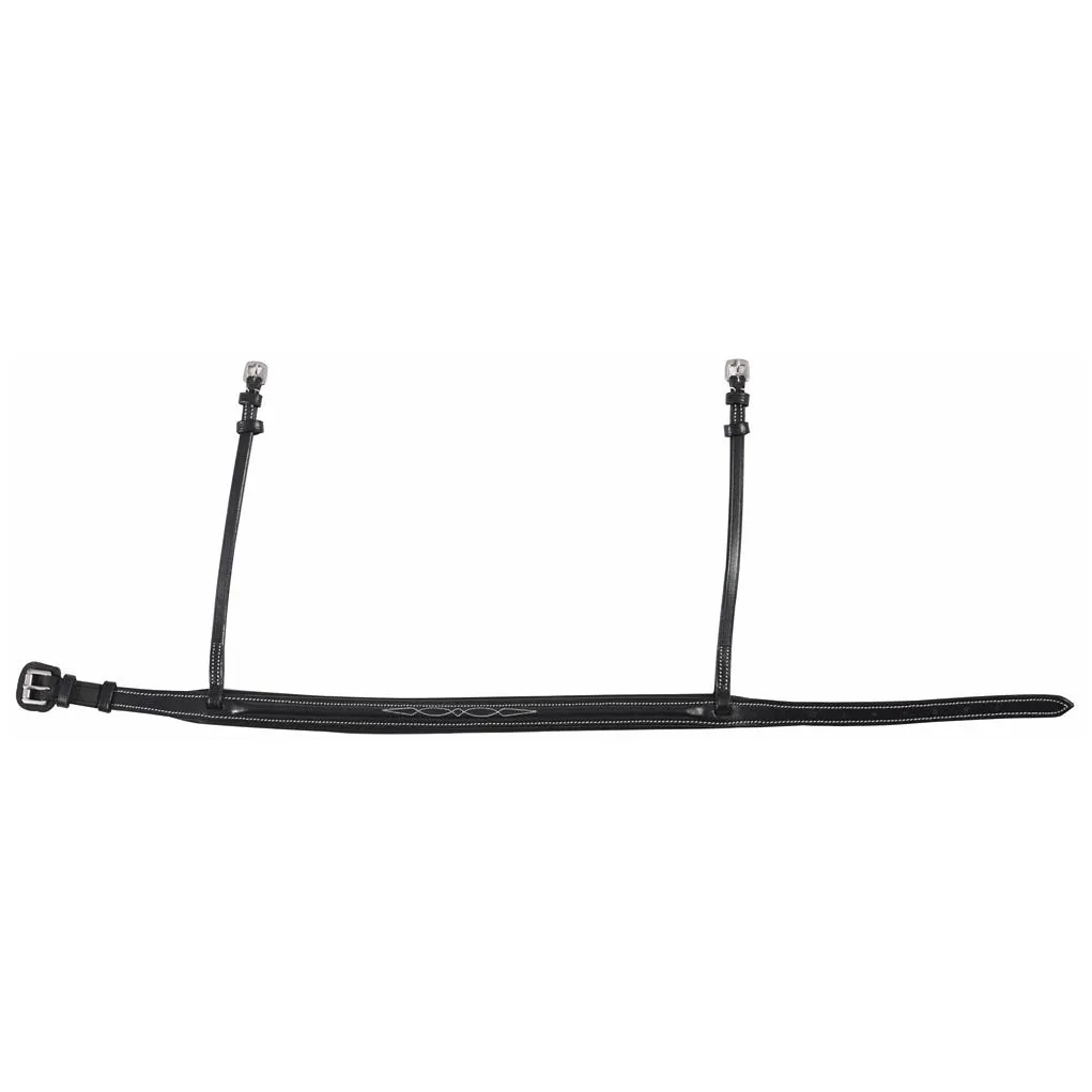 Henri de Rivel Pro Wide Padded neusriem leer fancy