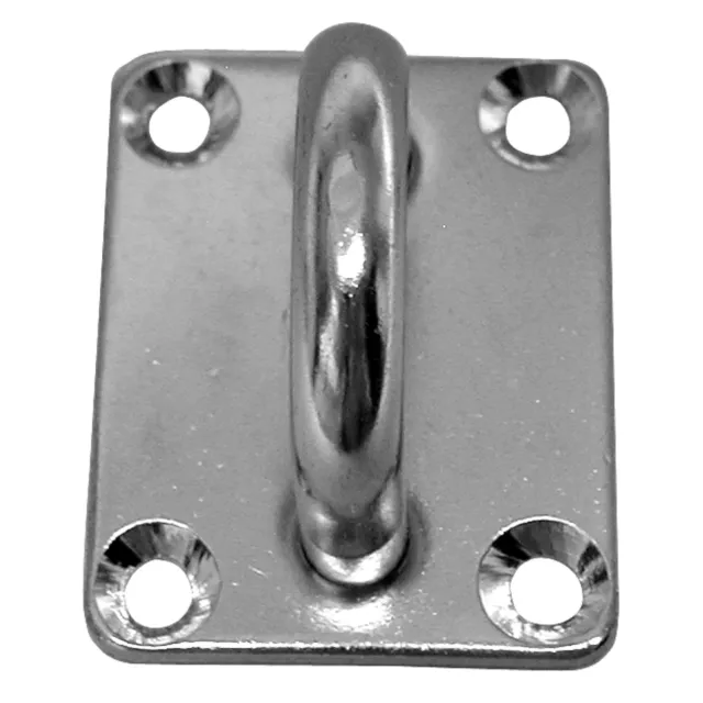 Herm Sprenger 34257 oogplaat rvs rechthoekig 35 mm