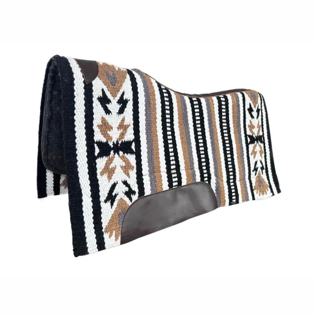 TuffRider Single Weave western zadeldek 34x36 Multi-001 wolmix
