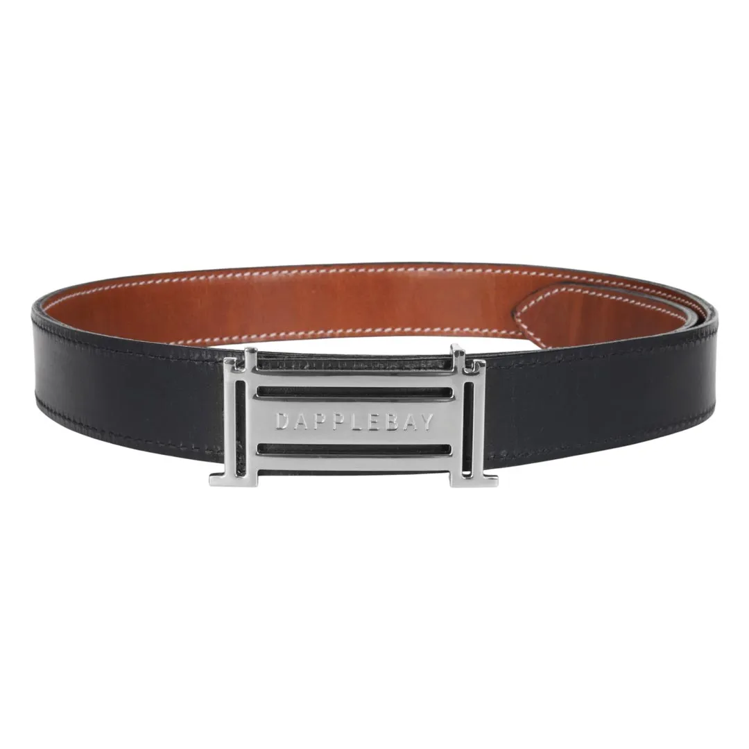 Dapplebay Reversible Jump Belt riem Silver verstelbaar