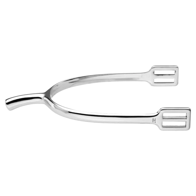 HS Sprenger herensporen verchroomd 30 mm schuin