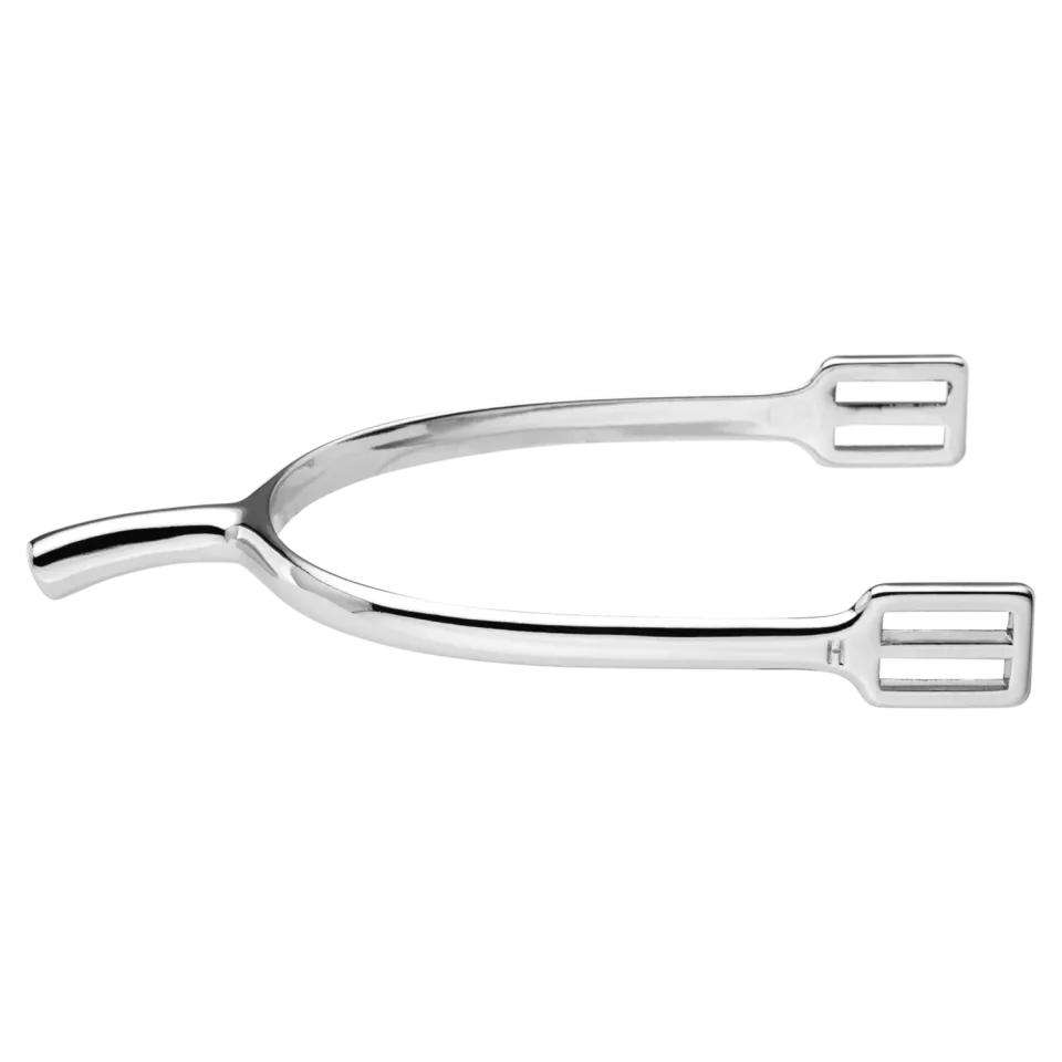 HS Sprenger herensporen verchroomd 30 mm schuin