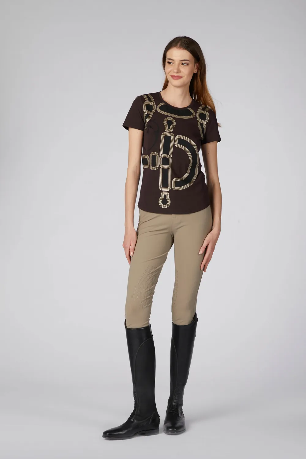 Vestrum Savannah T-shirt dames Optical white bitprint