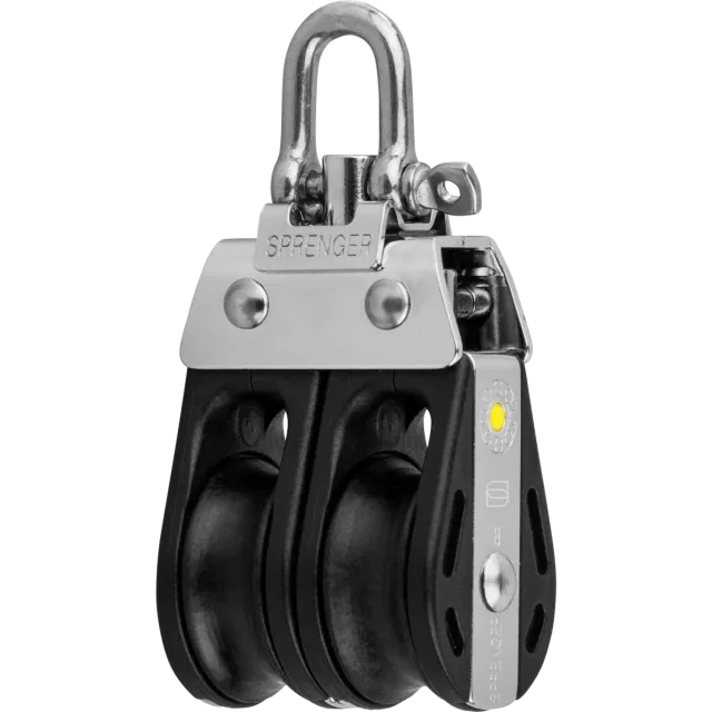Herm Sprenger S-Block Glijlager 8mm 2-Rollen RVS