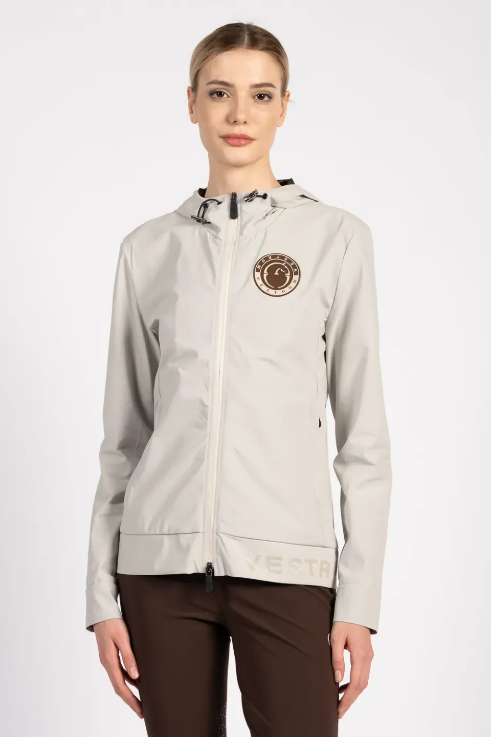 Vestrum Sintra softshell jas dames ivoor waterafstotend