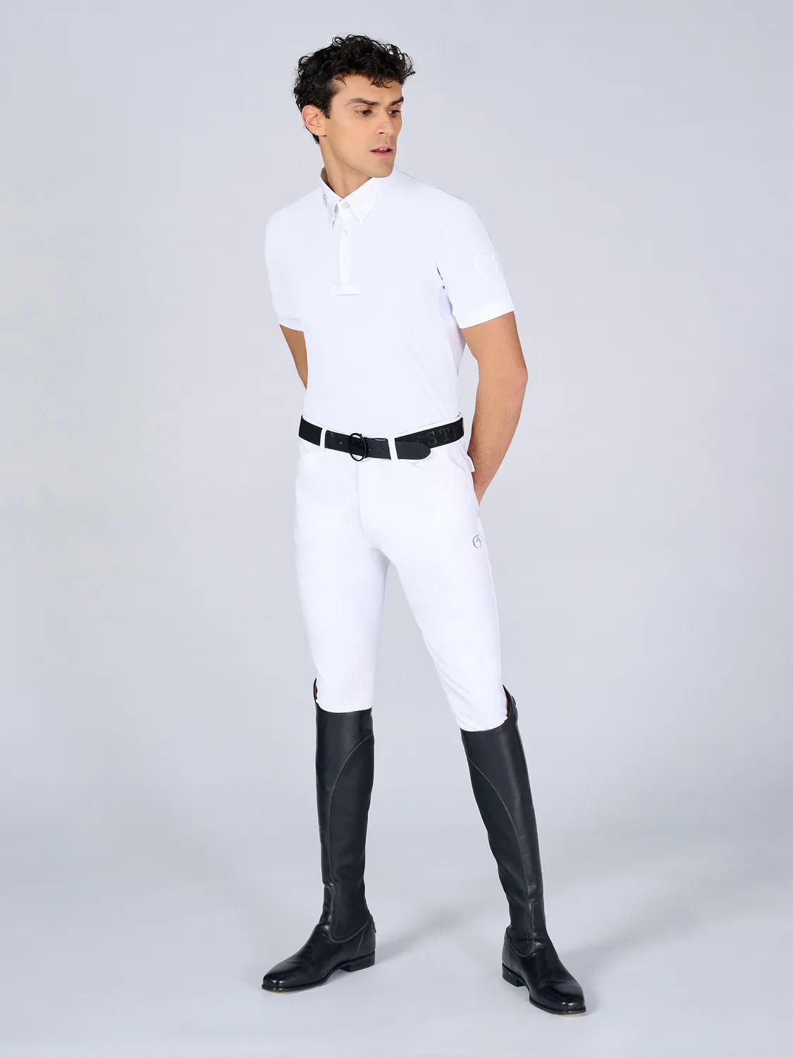 Vestrum Budoni Wedstrijdshirt Heren Korte Mouw 3 Knoopjes