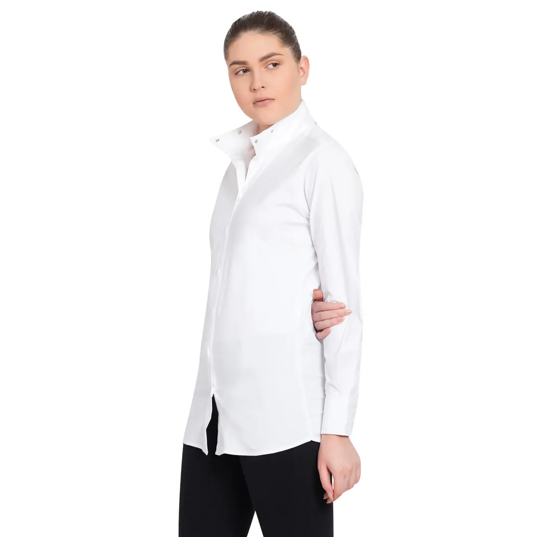 TuffRider Starter wedstrijdshirt lange mouw stretch