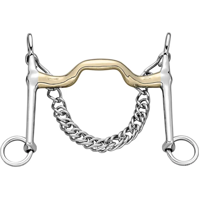 Herm Sprenger KK Dressuurkandare stang 18mm 130mm zacht