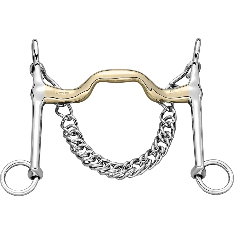 Herm Sprenger KK Dressuurkandare stang 18mm 130mm zacht
