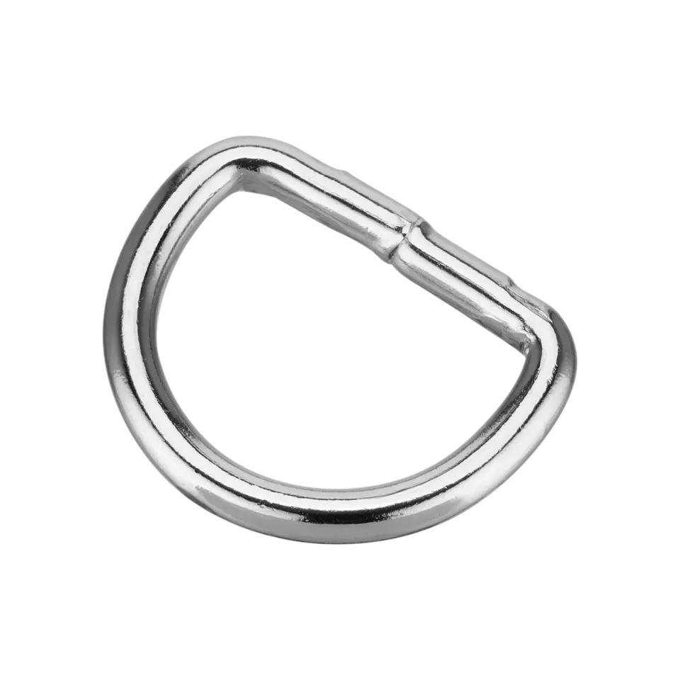 HS Sprenger D-ring staal vernikkeld 20 mm