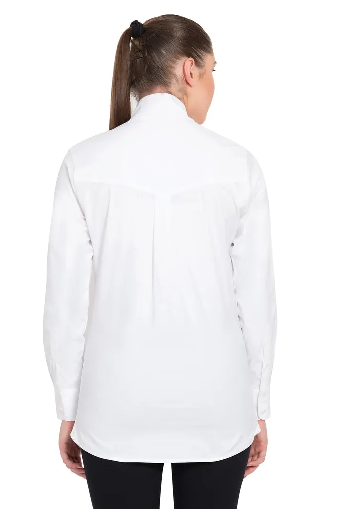 TuffRider Starter wedstrijdshirt lange mouw stretch