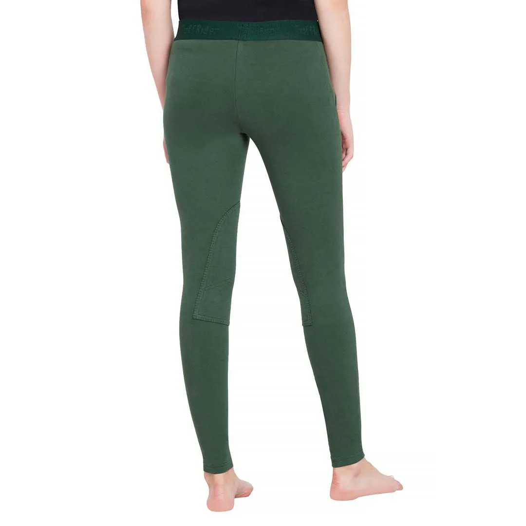 TuffRider Cotton Schoolers Rijlegging Zwart Katoen