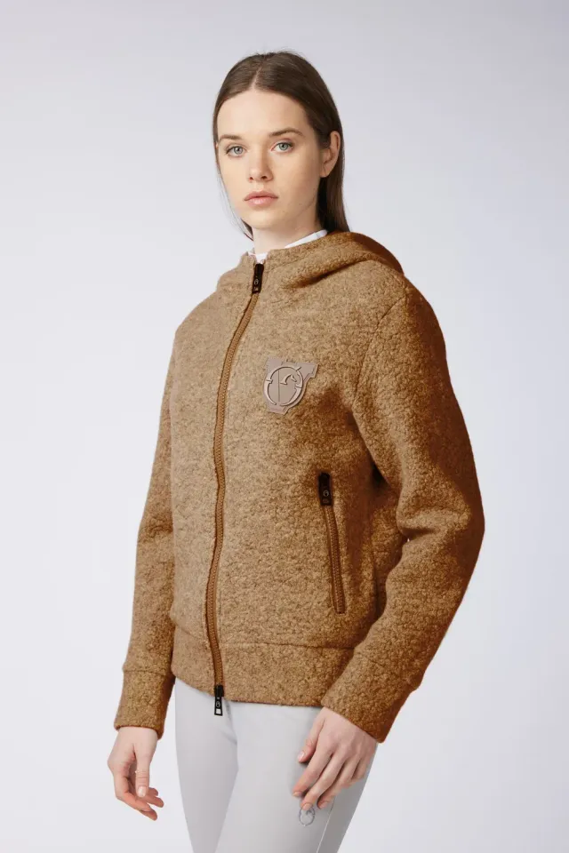 Vestrum Ningbo dames teddyjas licht met capuchon