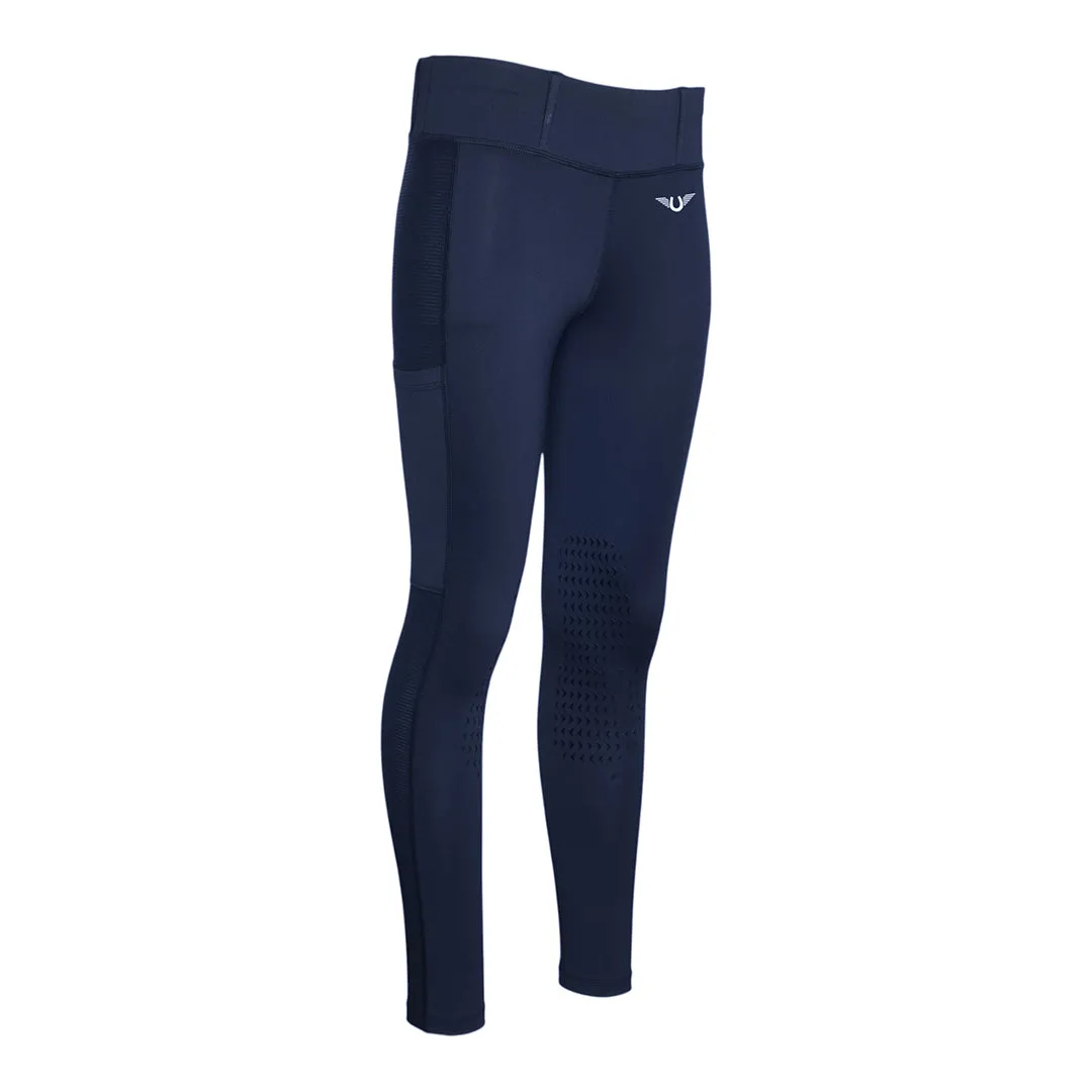 TuffRider Ventilated Sport rijlegging zwart met zakken