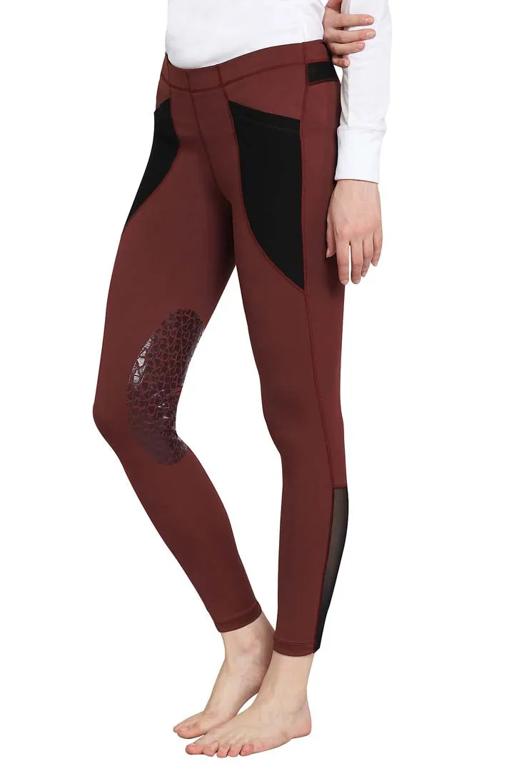 TuffRider Tatum rijlegging crackle silicone kniegrip